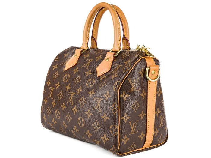 Louis Vuitton Monogram Canvas Speedy Bandoulière 25 Bag - Image 3