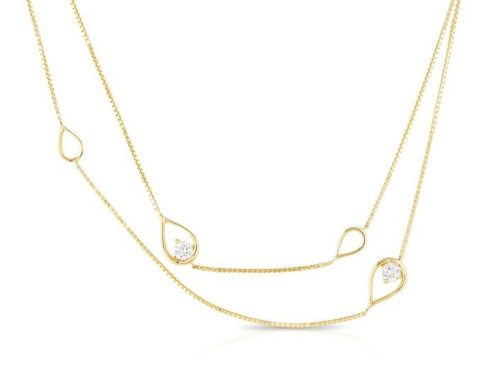 Pandora Laboratory Grown 0.40ct Diamond Necklace