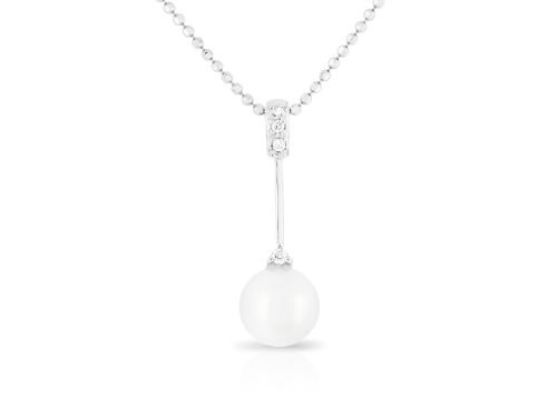 Pearl and Diamond Necklace (1)