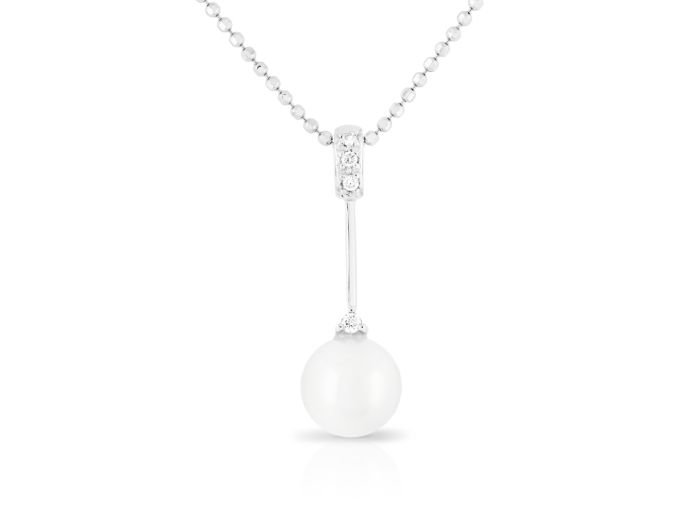 Pearl and Diamond Necklace (1)
