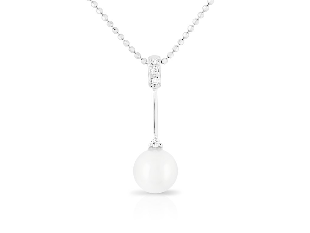Pearl and Diamond Necklace (1)