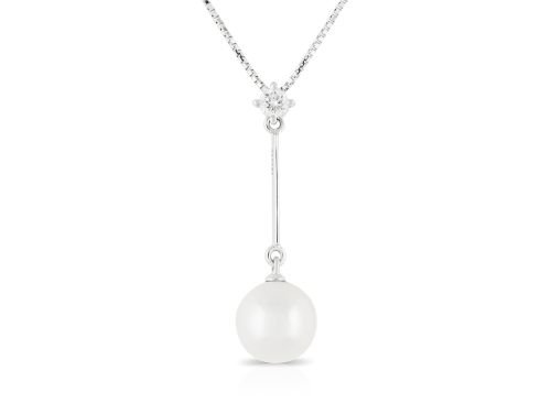 Tasaki Pearl & Diamond Necklace (1)