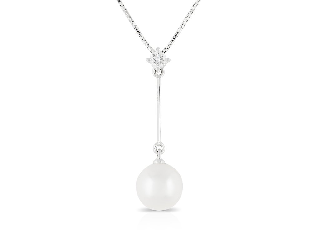 Tasaki Pearl & Diamond Necklace (1)