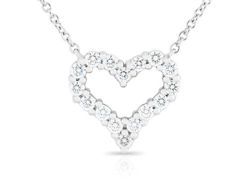 Tiffany Diamond Heart Necklace (1)