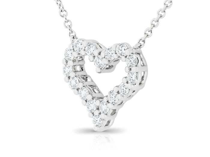 Tiffany Diamond Heart Necklace - Image 2