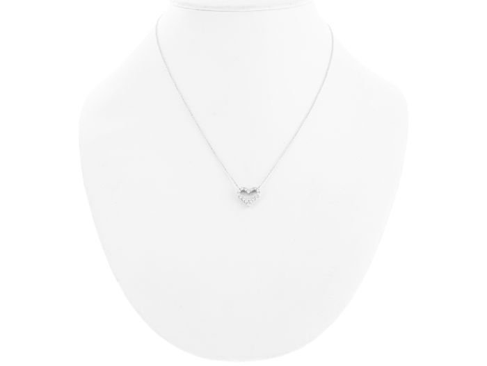 Tiffany Diamond Heart Necklace (3)