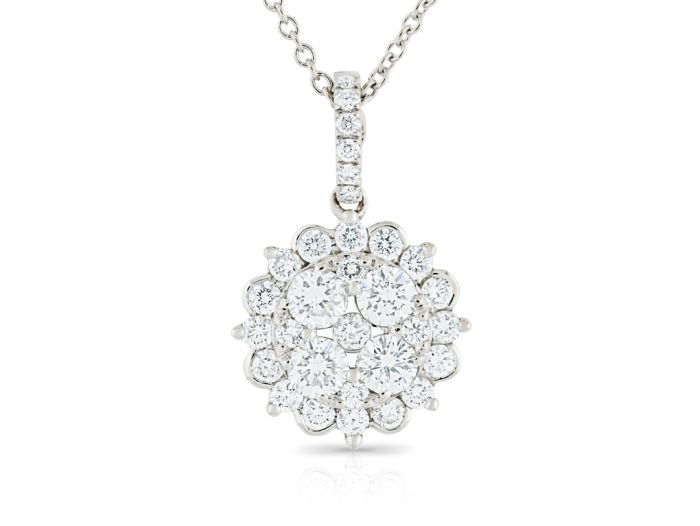 0.92ct Diamond Pendant on Chain