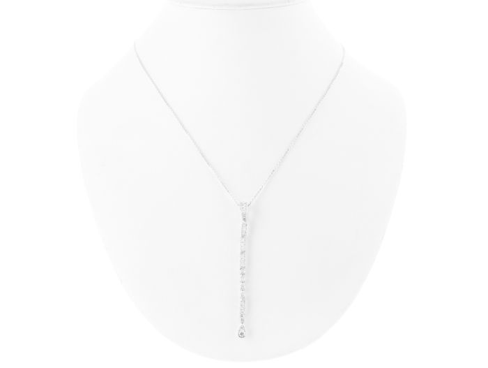 1.43ct Diamond Drop Long Necklace (1)