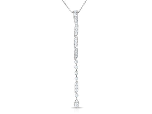 1.43ct Diamond Drop Long Necklace (2)