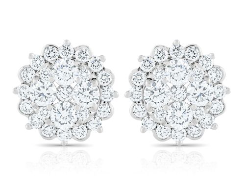 1.79ct Diamond Stud Earrings