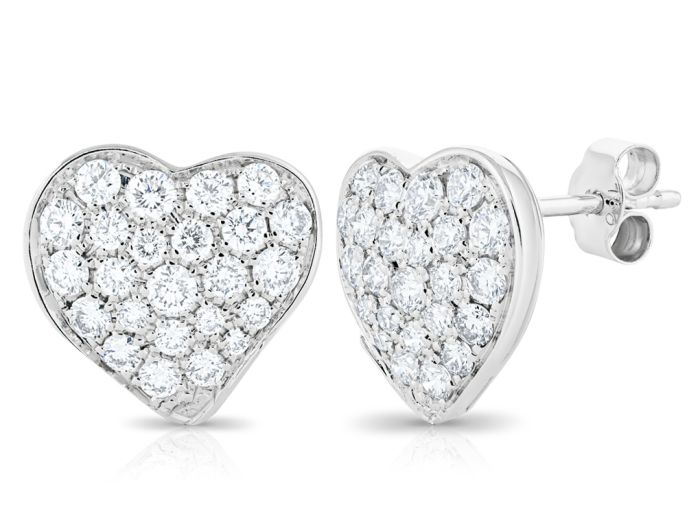 2.40ct Diamond Heart Stud Earrings (2)