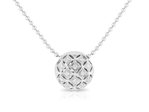 Diamond Necklace in 18ct White Gold