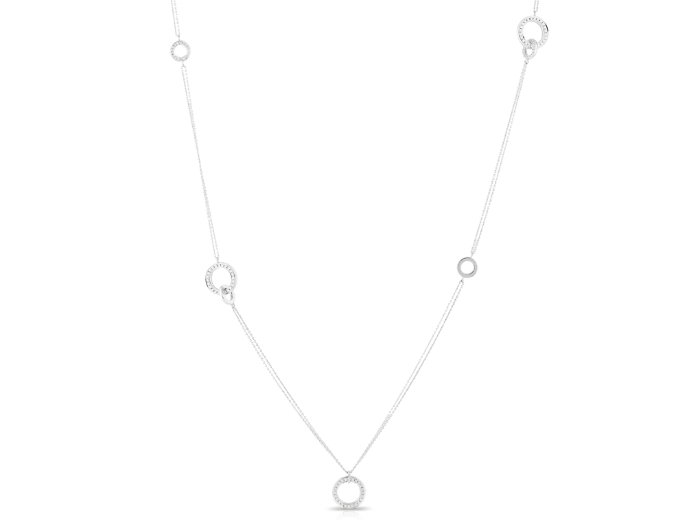 Boodles Roulette Long Diamond Necklace