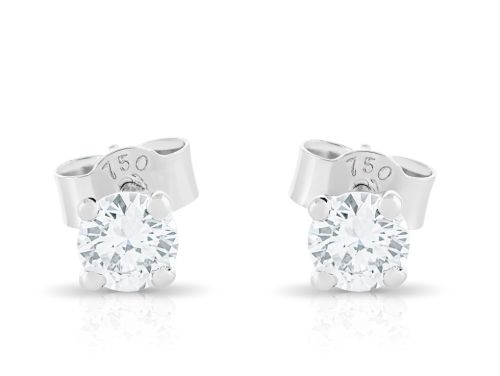 Brilliant Round 0.50ct Diamond Stud Earrings (1)