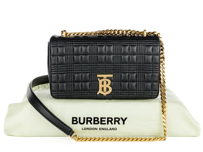 Burberry Black Leather Lola Bag (1)