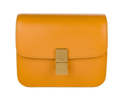 Celine Classic Box Calfskin Tan Bag (2)