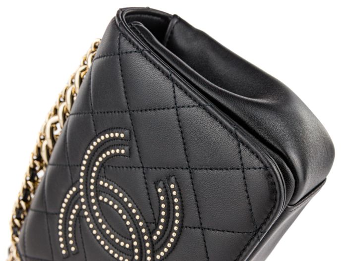 Chanel Black Lambskin Beauty Begins Flap Bag - Image 2