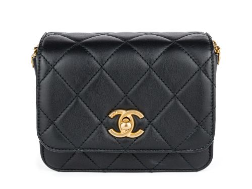 Chanel Quilted Lambskin Multiple Chain Flap Bag (2)