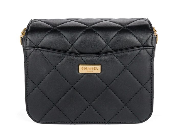 Chanel Quilted Lambskin Multiple Chain Flap Bag - Image 3