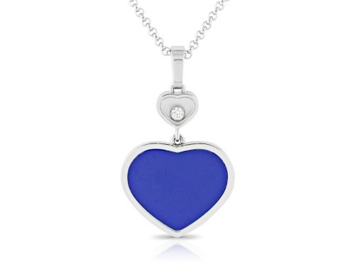 Chopard Happy Hearts Lapis-Lazuli Necklace (1)