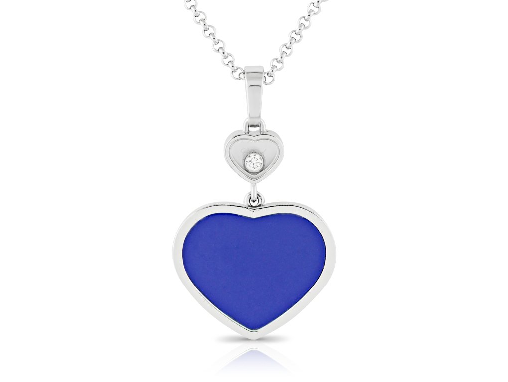 Chopard Happy Hearts Lapis-Lazuli Necklace (1)