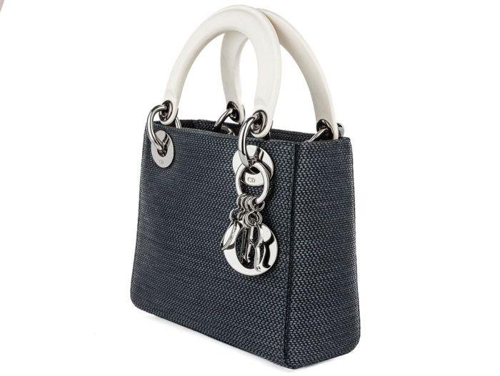 Christian Dior Lady Dior Black Nylon Bag - Image 2
