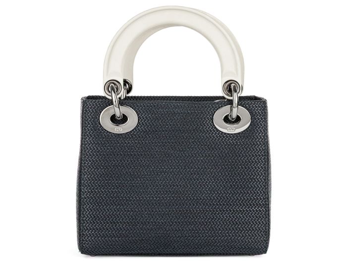 Christian Dior Lady Dior Black Nylon Bag - Image 3