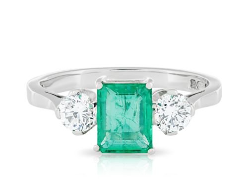 Emerald & Diamond Ring (1)