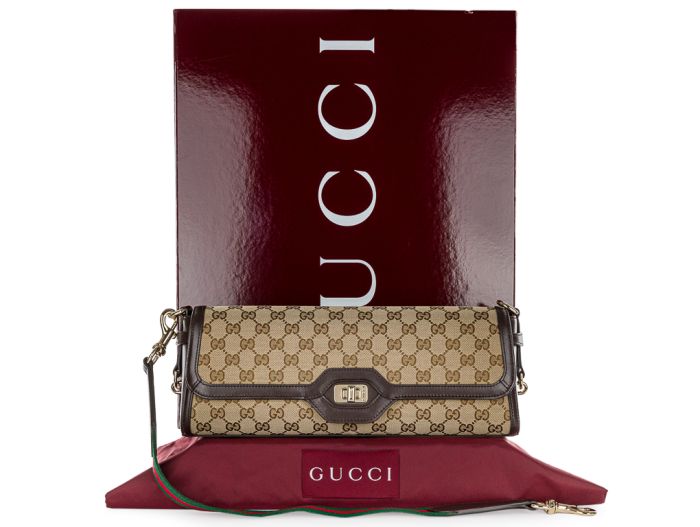 Gucci Brown Luce Bag (1)