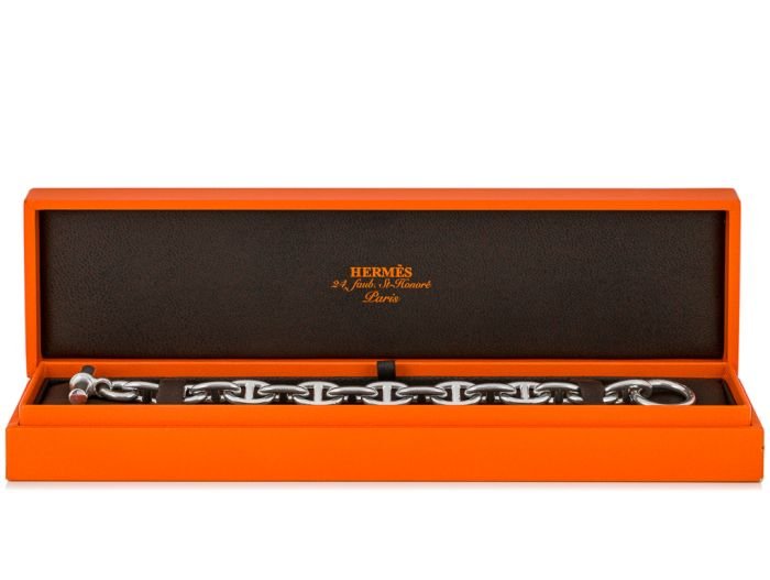 Hermès Chaine D'Ancre Silver Bracelet (3)
