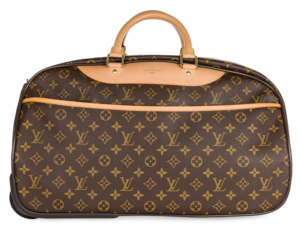Louis Vuitton Brown Monogram Eole 50 Luggage Convertible Duffle Luggage