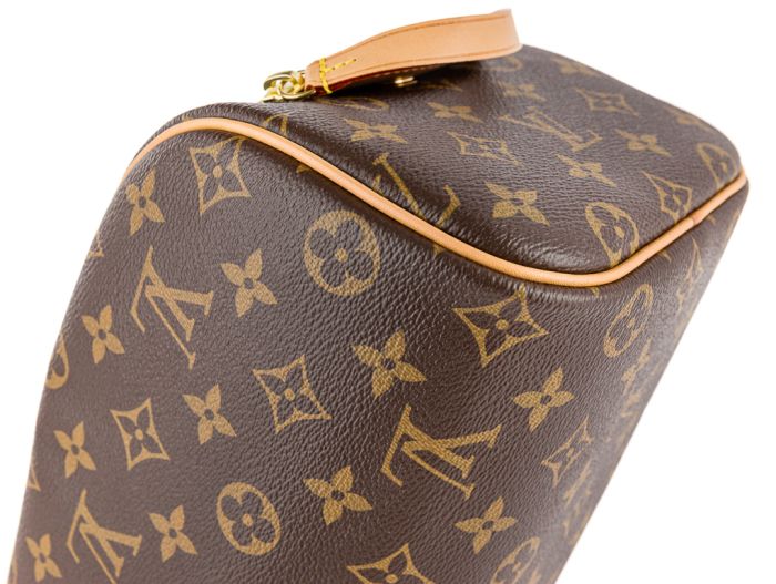 Louis Vuitton Brown Monogram Toilet Dopp Kit Pouch - Image 5