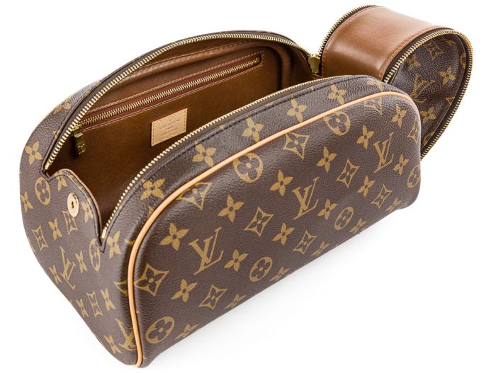 Louis Vuitton Brown Monogram Toilet Dopp Kit Pouch - Image 2