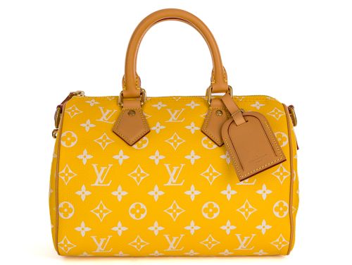 Louis Vuitton Yellow Speedy P9 Bandoulière 25 Bag