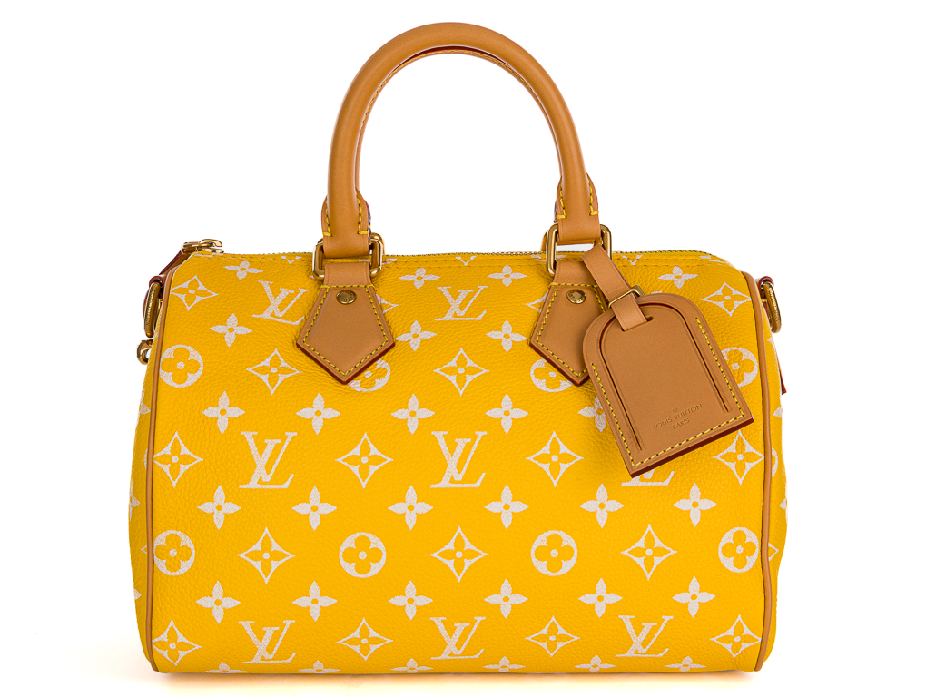 Louis Vuitton Yellow Speedy P9 Bandoulière 25 Bag