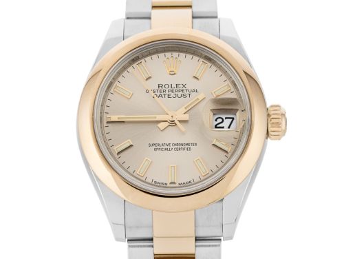 Rolex Lady-Datejust 28mm Two Tone Watch