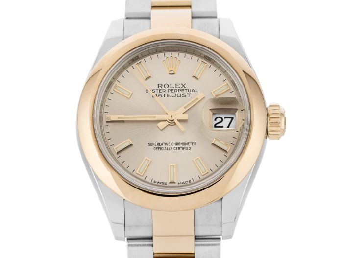 Rolex Lady-Datejust 28mm Two Tone Watch