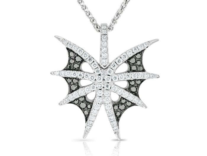 Stephen Webster Fly by The Night Mini Bat Moth Pendant Necklace