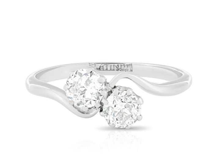 Toi Et Moi 1.00ct Diamond Ring (1)