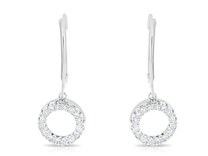 0.32ct Diamond Drop Earrings