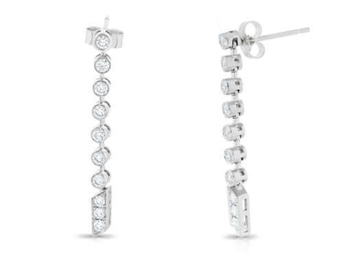 1.00ct Diamond Drop Earrings (2)