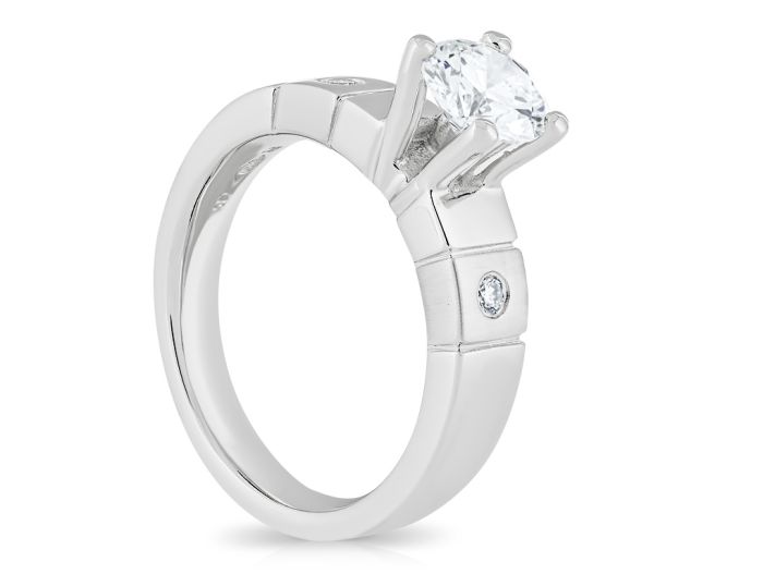 1.05ct Brilliant Round Diamond Ring - Image 2