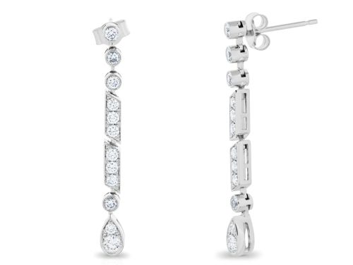 1.30ct Diamond Drop Earrings (2)