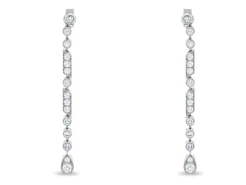 1.44ct Diamond Drop Earrings (1)