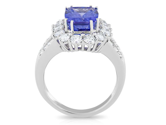 2.70ct Tanzanite & 1.12ct Diamond Ring - Image 3