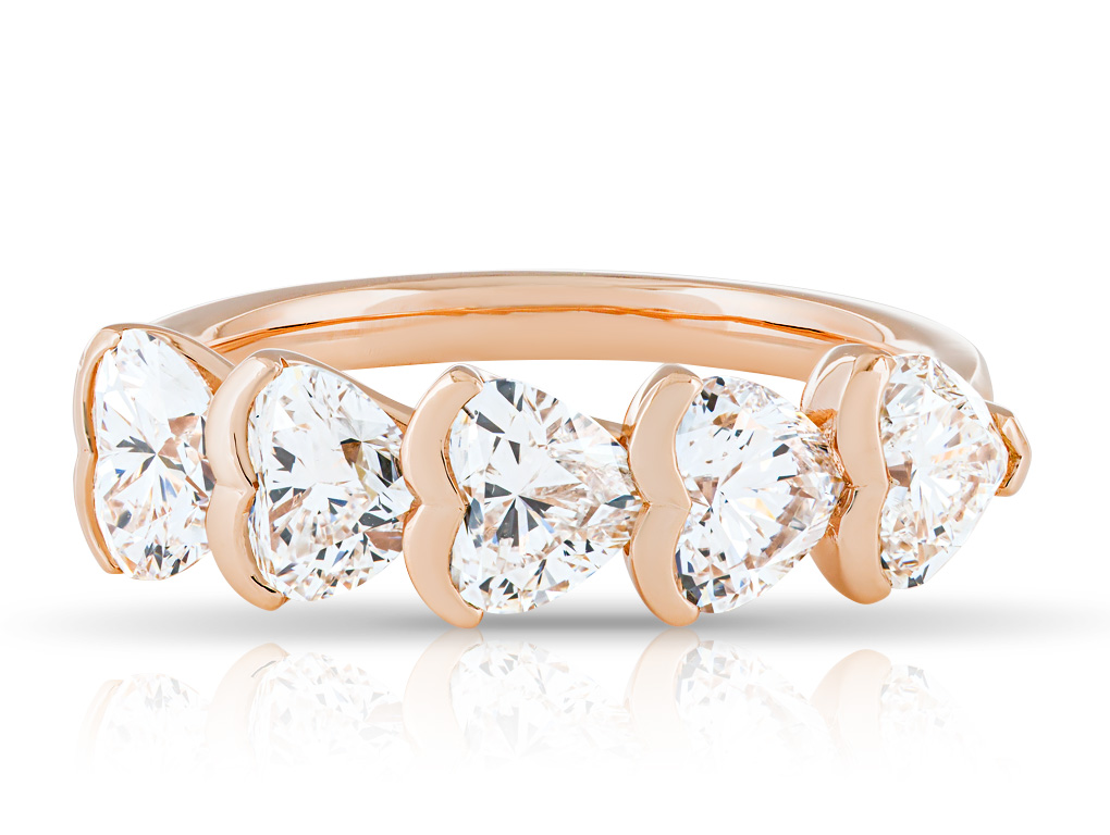 Boodles 2.50ct Diamond Five Stone Half Eternity Ring (1)