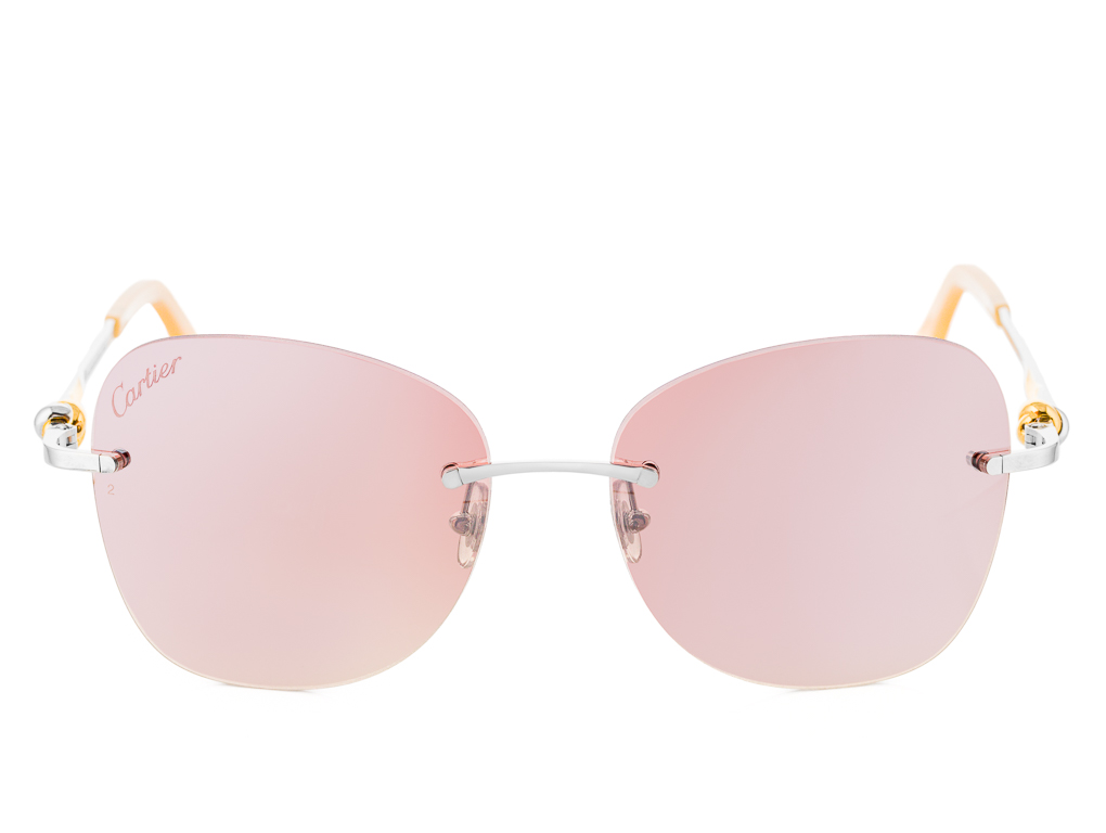 Cartier Gold Trinity Butterfly Sunglassses (2)