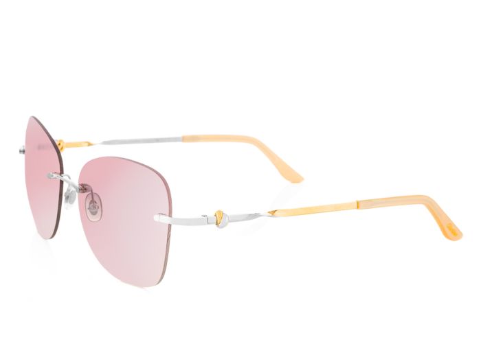 Cartier Gold Trinity Butterfly Sunglassses - Image 2
