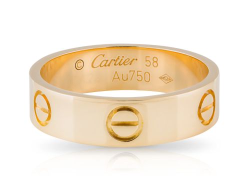 Cartier Love Ring Classic Model 58 (1)