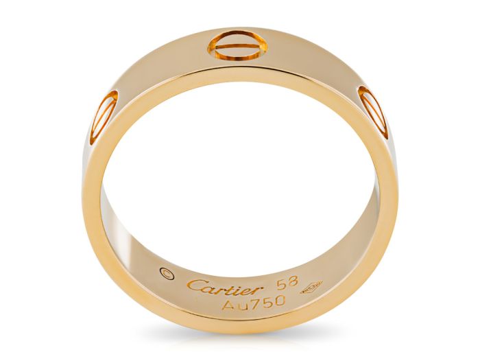 Cartier Love Ring Classic Model 58 - Image 3
